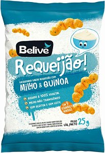 BELIVE - SALGADINHO REQUEIJÃO COM MILHO E QUINOA