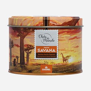 CHAMEL - CHÁS DO MUNDO LATA - SAVANA 50G