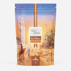 CHAMEL - CHÁS DO MUNDO POUCH - MARROQUINO 50G