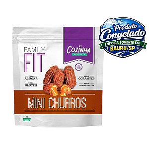 COZINHA DE ATLETA FIT - MINI CHURROS DOCE DE LEITE 350G