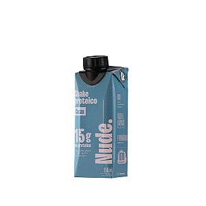 NUDE - SHAKE PROTEÍCO DE AVEIA COM CACAU SEM GLÚTEN 250ML