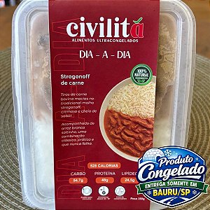 CIVILITÁ - MARMITA STROGONOFF DE CARNE 350G