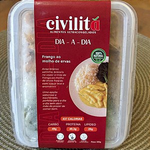 CIVILITÁ - MARMITA FRANGO AO MOLHO DE ERVAS 350G