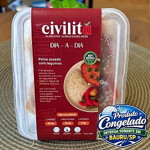 CIVILITÁ - MARMITA PEIXE ASSADO COM LEGUMES