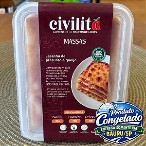CIVILITÁ - MARMITA LASANHA DE PRESUNTO E QUEIJO