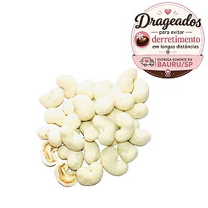 GRANEL - DRAGEADO DE CAJU CHOCOLATE BRANCO ZERO AÇÚCAR ( 100 g )
