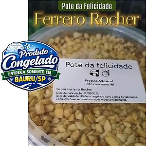 SAGRADO GELATO - SOBREMESA POTE DE FELICIDADE - FERRERO ROCHER