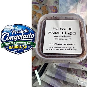 SAGRADO GELATO - SOBREMESA POTE DE FELICIDADE - MOUSSE DE MARACUJÁ