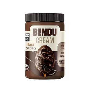 BENDU - CREME DE AVELÃ DARK CRUNHY 300G