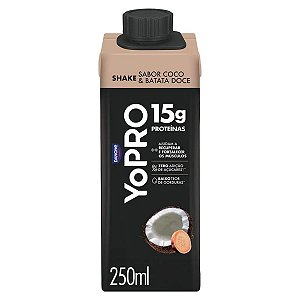 DANONE - YOPRO 250ML - COCO COM BATATA DOCE
