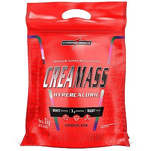 CREAMASS HYPERCALORIC - PACOTE 3KG - SABOR CHOCOLATE - INTEGRALMEDICA