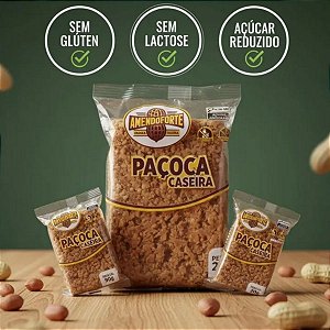 PAÇOCA - CASEIRA 90G - AMENDOFORTE