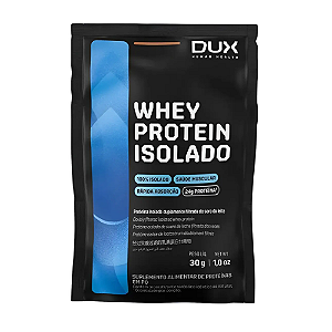 DUX - WHEY PROTEIN ISOLADO 30G - SABOR NEUTRO
