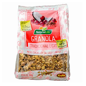 NATURAL LIFE - GRANOLA TRADICIONAL LIGHT 300G