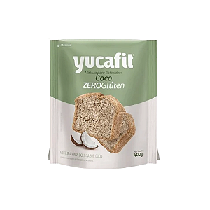 YUCAFIT - MISTURA PARA BOLO 400G COCO SEM GLÚTEN ROCHA