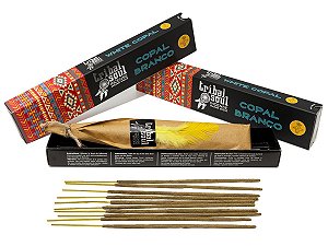 Incenso darshan copal branco Tribal Soul a base de massala