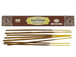 Incenso Aromatizador Darshan Massala Nag Champa Cinnamon - MAGNIFICAT  INCENSOS