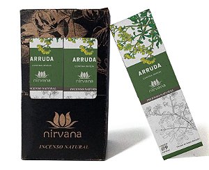 Incenso nirvana natural aroma de arruda