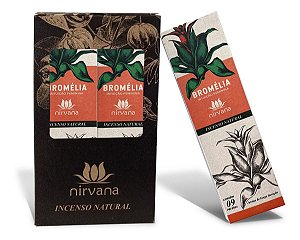 Incenso natural nirvana aroma Bromélia
