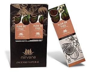 Incenso natural nirvana aroma Flor de Figo