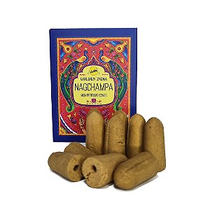 Incenso Cone Cascata Golden Nag Champa 10 cones