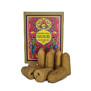 Incenso Cone Cascata Golden Franckincense 10 cones