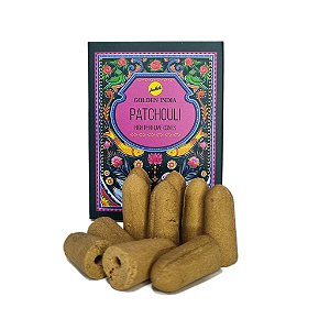 Incenso Cone Cascata Golden Patchouli 10 cones