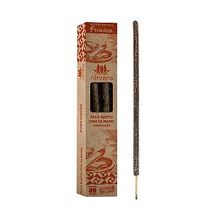 Incenso Nirvana Premium Natural Palo Santo com Olíbano