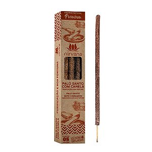 Incenso Nirvana Premium Natural Palo Santo com Canela