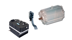 Kit Conversão de veículos para elétrico 100V 18/35KW