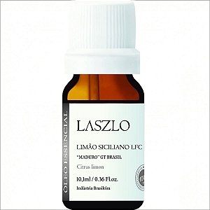 Óleo Essencial Limão Siciliano LFC Destilado 10,1ml - Laszlo