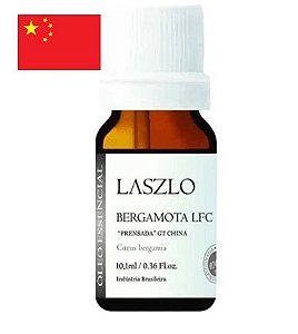 Óleo Essencial Bergamota LFC GT China 10,1ml - Laszlo