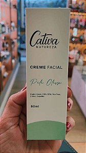 Creme Facial Pele Oleosa 60ml - Cativa
