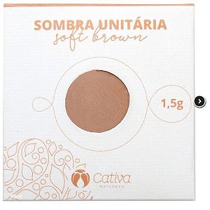 Sombra Unitária Soft Brown 1.5g - Cativa
