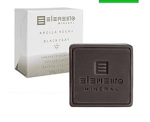 Sabonete de Argila Negra 100g - Elemento Mineral