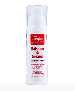 Balsamo De Gerânio Hidratante Facial 30ml - LiveAloe