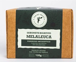 Sabonete Bioativo de Melaleuca 120g - Cheiro Brasil