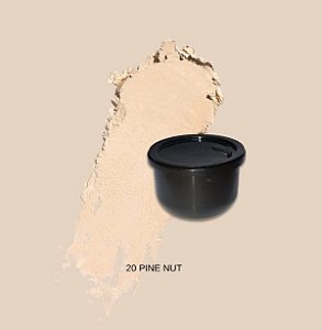 Refil Base Facial com Protecao Solar FPS 30 Cream to Powder Foundation 20 Pine Nut 30ml - Baims
