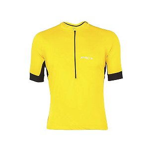 Camisa de Ciclismo Amarela Masculina Atrio