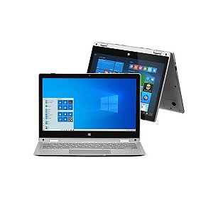 Notebook 2 em 1 M11W Prime, com Windows, Intel Pentium Celeron, 4GB RAM, 64GB eMMC, 11,6 Pol., Multilaser - PC280