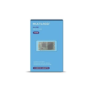 SSD Multilaser, Axis 500, 240GB, M.2 2242, Sata - SS204