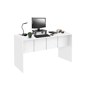 Mesa para Computador 136cm Branco Fosco - EI075 - Multilaser