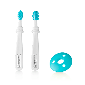 Kit Higiene Oral 3 Estágios Multikids Baby Azul - BB243