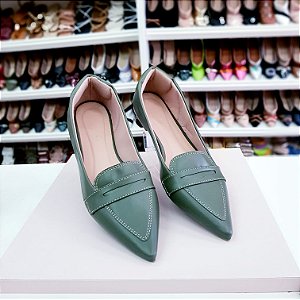 Sapatilha Mocassim Rafaela Verde