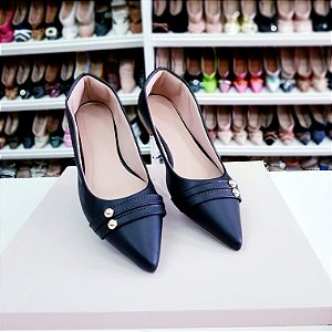 Sapatilha dois pontinhos Preta