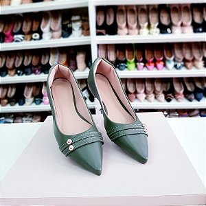 Sapatilha dois pontinhos Verde