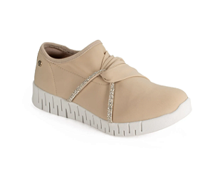 Tênis Campesí de Calce Fácil Bege