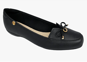 Sapatilha Modare Ultra Conforto Ortopédica Macia Preta