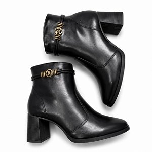 Bota Dakota Cano Baixo Vieri Preto capa sola jumbo
