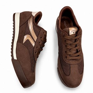 Tênis Via Marte Casual Marrom